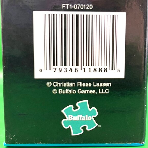 Buffalo 1000 Piece Interlocking Jig-Saw Puzzle Hummingbird Garden Ocean Set of 2 - Picture 12 of 13